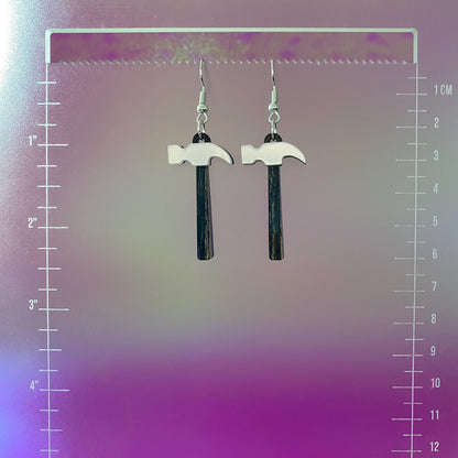 Hammer Dangle Earrings