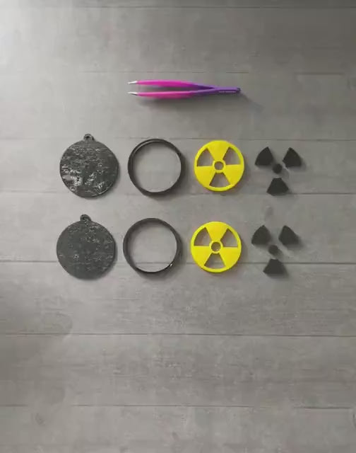 Radiation Dangle Earrings